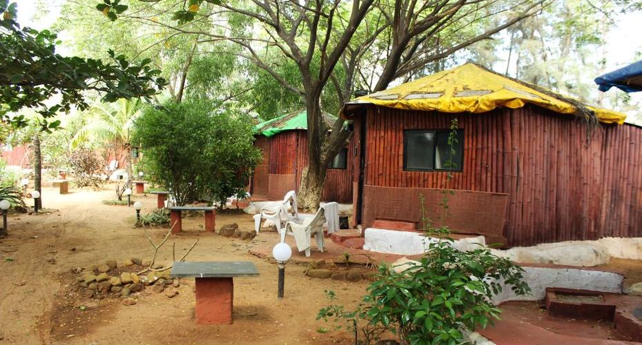 Woodstock Village Bamboo Cottages, Goa 2